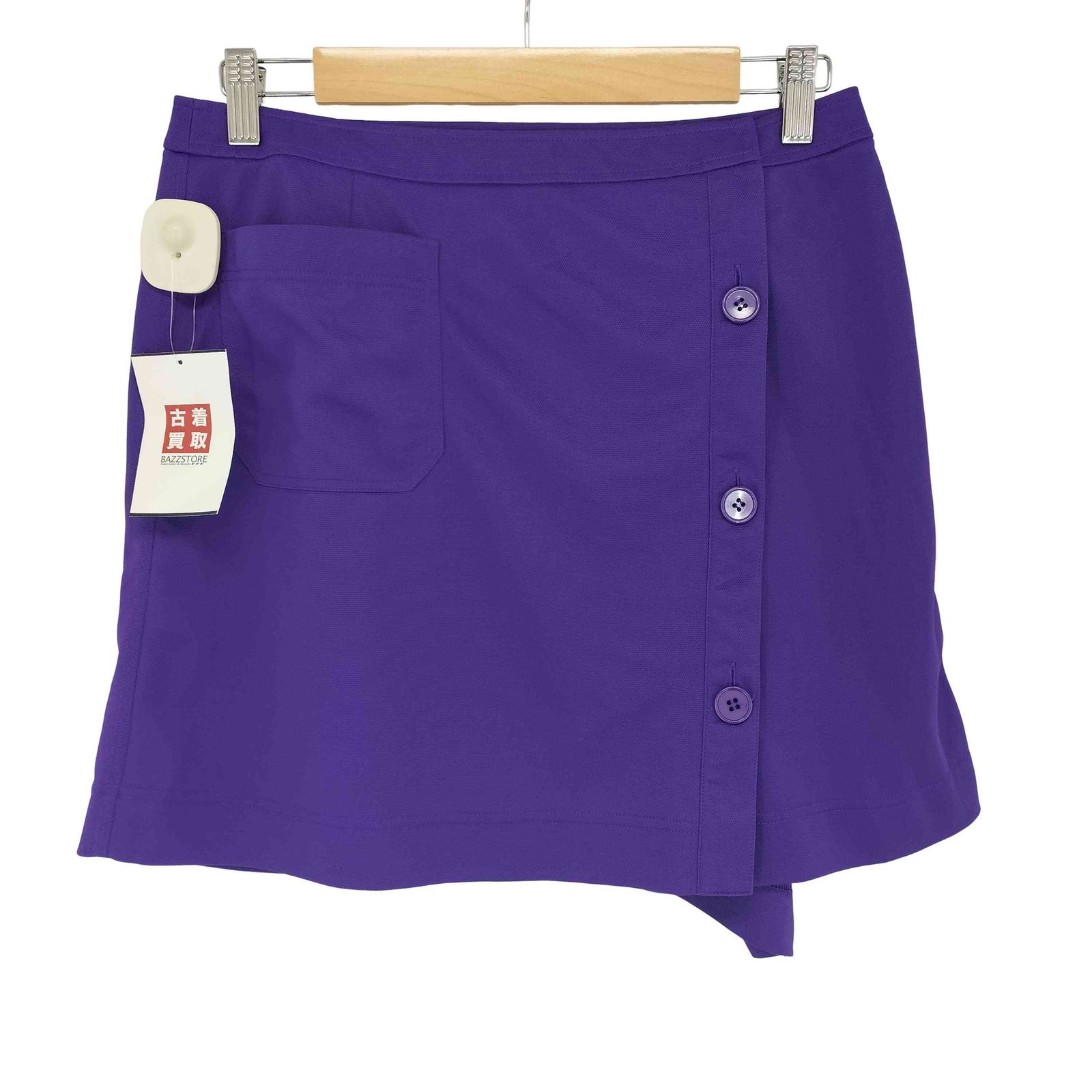 ラバンスポーツ LANVIN SPORT フロントボタンミニスカート