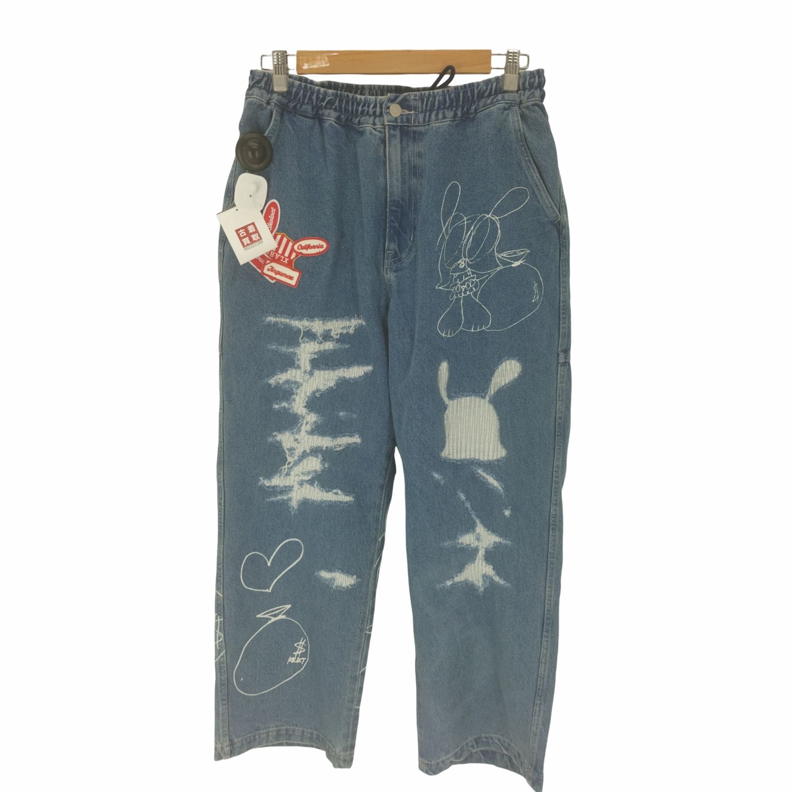エクストララージ XLARGE 23AW EASY DENIM PANTS コラボ イージー 