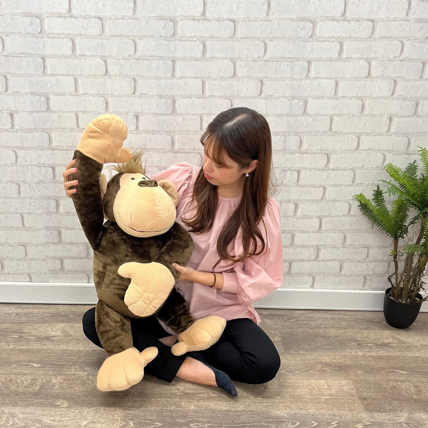 美品ティンバーランド　6インチプレミアム 7.5w 25.5センチ NICI (ニキ) 【ワイルドフレンズ】WF モンキー クラシック 80cm