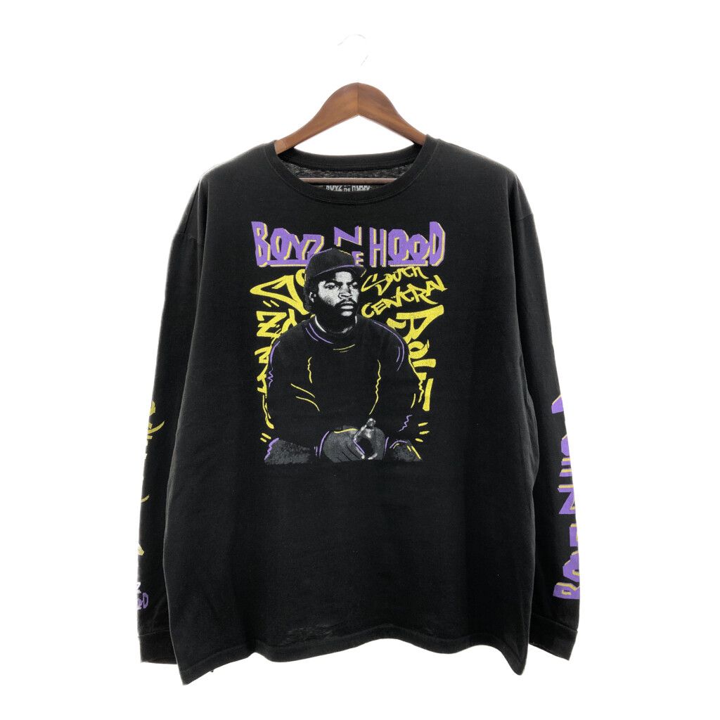 BOYZ N THE HOOD アイスキューブ ロングTシャツ 海外古着 XL BOYZ N THE HOOD アイスキューブ ロングTシャツ 海外古着 XL