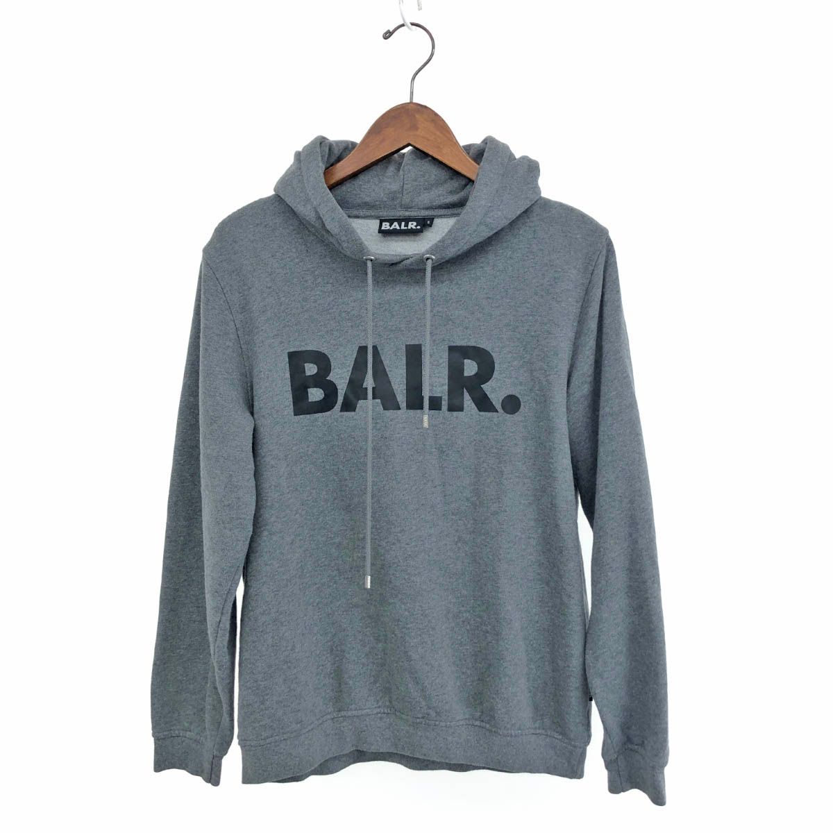 BALR.パーカー　グレー 　 B1261.1017 ボーラー メンズ パーカー 日本限定 グレー L ボーラー BALR.パーカー