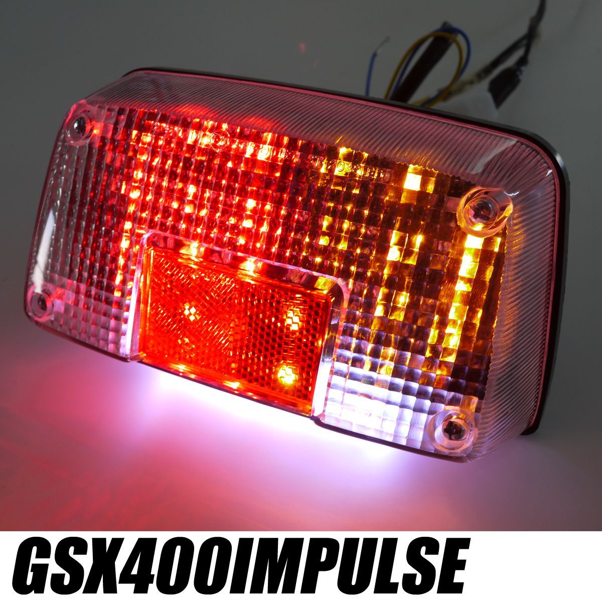 GSX400インパルス(GK79A) LEDテール クリアー 新品
