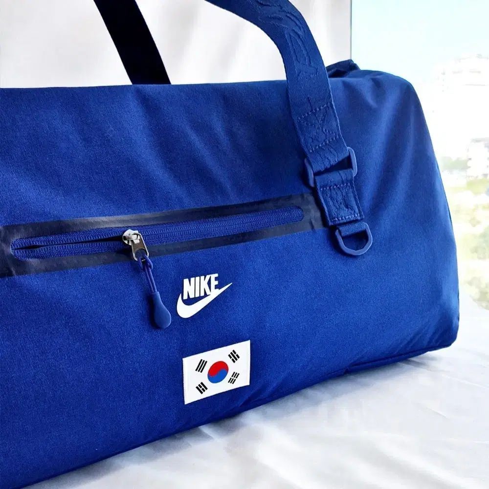 NIKE マイエレメント ダッフルバッグ チーム コリア ロイヤル ブルー 太 旗 旅行 バッグ 45L F