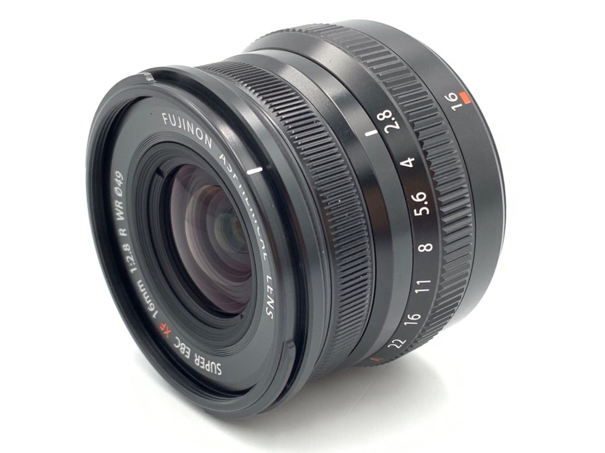 中古】 【美品】 フジフイルム XF16mm F2.8 R WR ブラック 中古】 【美品】 フジフイルム XF16mm F2.8 R WR ブラック