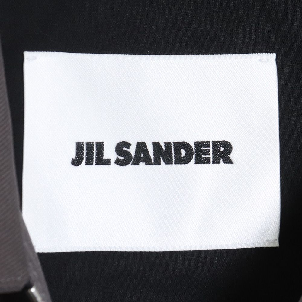 JIL SANDER 20SS ロゴ刺繍ジップアップシャツ サイズ44 - メルカリ