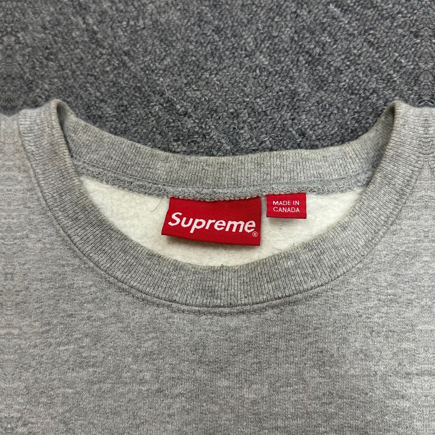【新作登場，2025】 Supreme (シュプリーム) 2018AW Connect Crewneck Sweatshirt スウェット トレーナー RN101837/CA38135 M クリーム メンズ/004