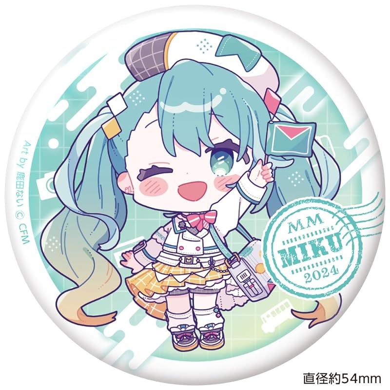 マジカルミライ2024 ぷにぷに缶バッジ/初音ミク 鹿田ないver
