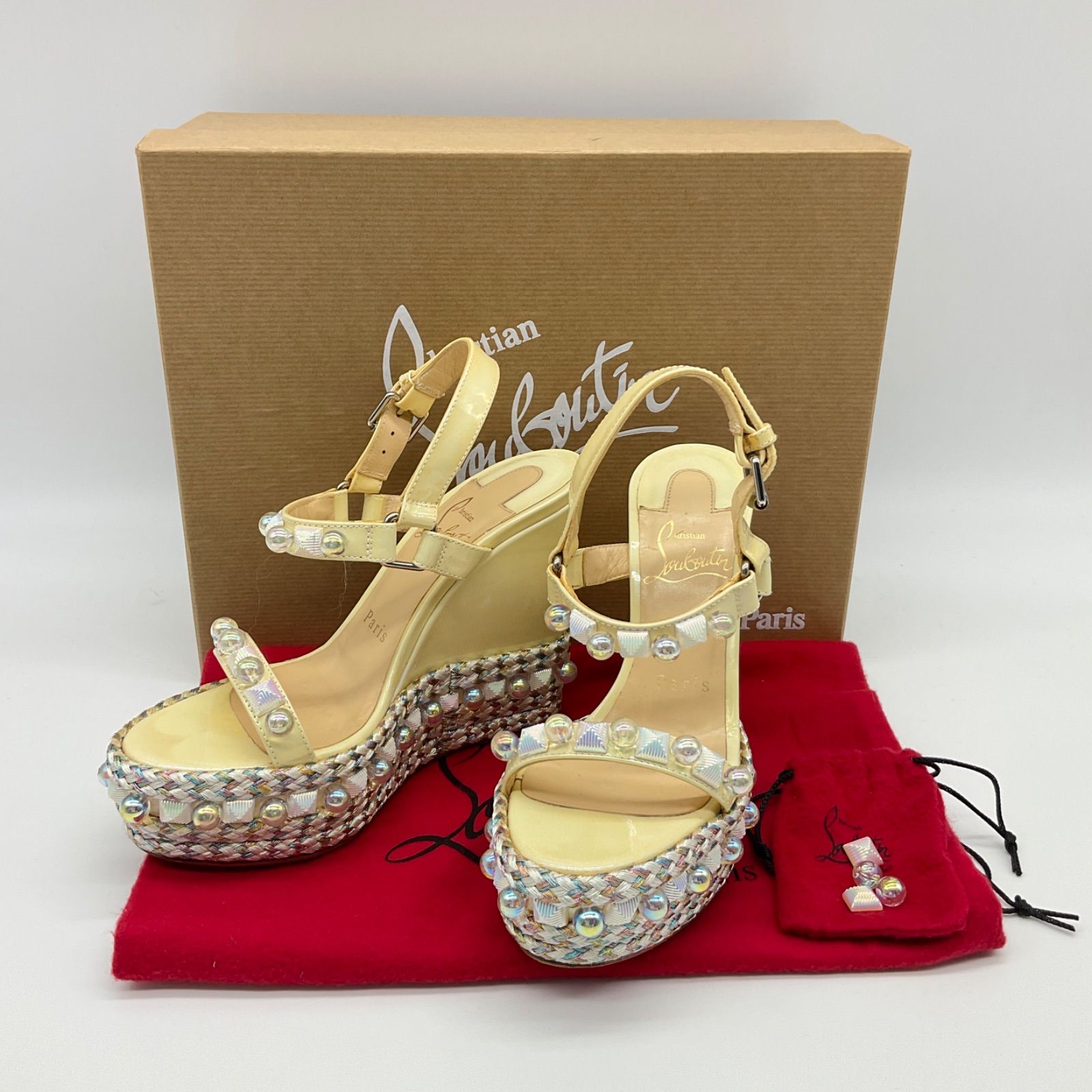 Christian Louboutin カタコニコ ウェッジソール サンダル 【公式通販】