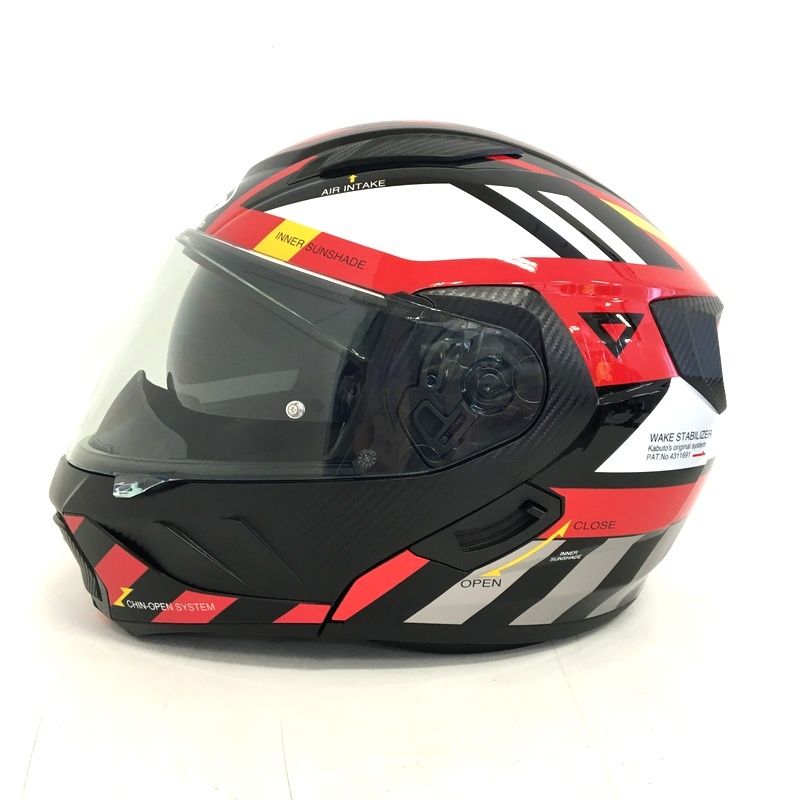 OGK KABUTO オージーケーカブト RYUKI ALEAT システムヘルメット 除菌消臭済 レッド オートバイ ツーリング ライディング バイカー バイク用品 TA3359 FFCRYSTALESIA_COM