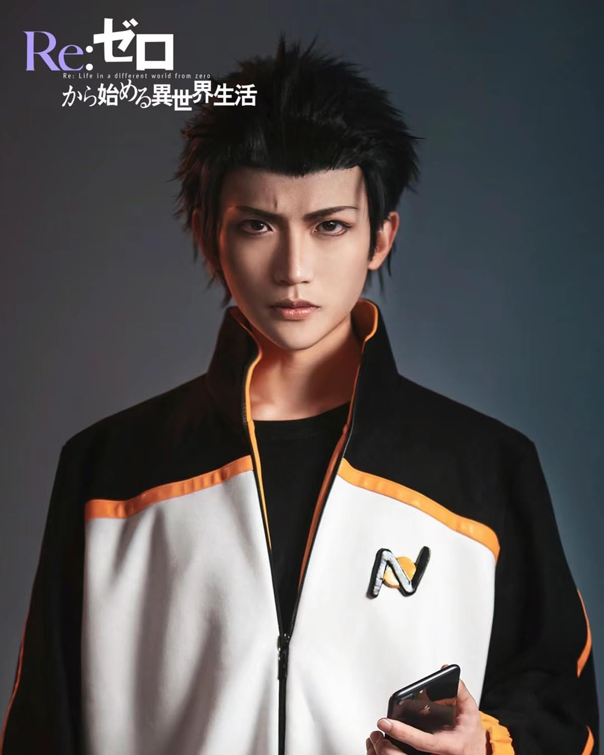 五次元 高品質 Re 0から始まる異世界生活 コスプレ ウィッグ付き レム ラム エミリア 菜月昴 コスプレ メイド服 リゼロ コスプレ衣装 大人用 BJ0925ML04