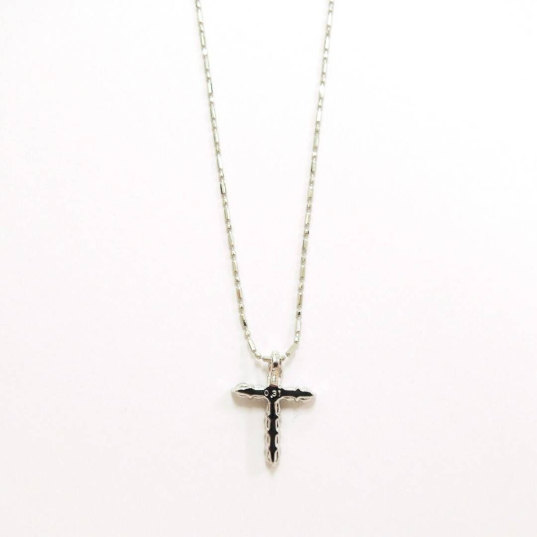 ダイヤモンド1ctpt900 ペンダントヘッドとPt850カットボールチェーン ダイヤモンド1ctpt900 ペンダントヘッドとPt850カットボールチェーン