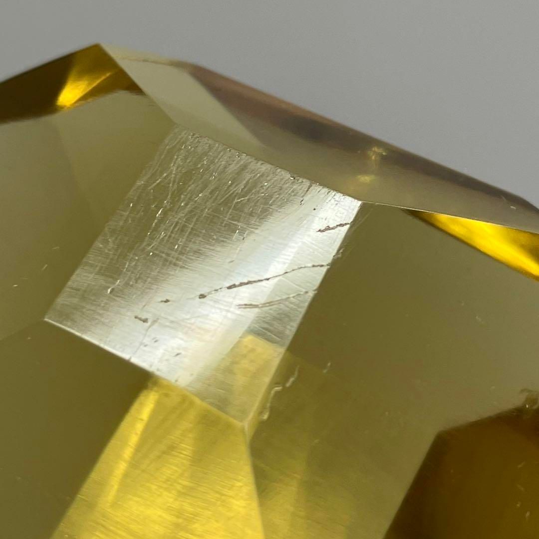 アンティーク　フランス製　ハンドカット　アンバーデキャンタ　東金6-0212② アンティーク フランス製 ハンドカット アンバーデキャンタ 東金