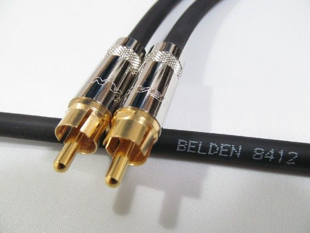 BELDEN ベルデン 8412 RCAケーブル 1本 [C] (長さ選択可0.5m~10m