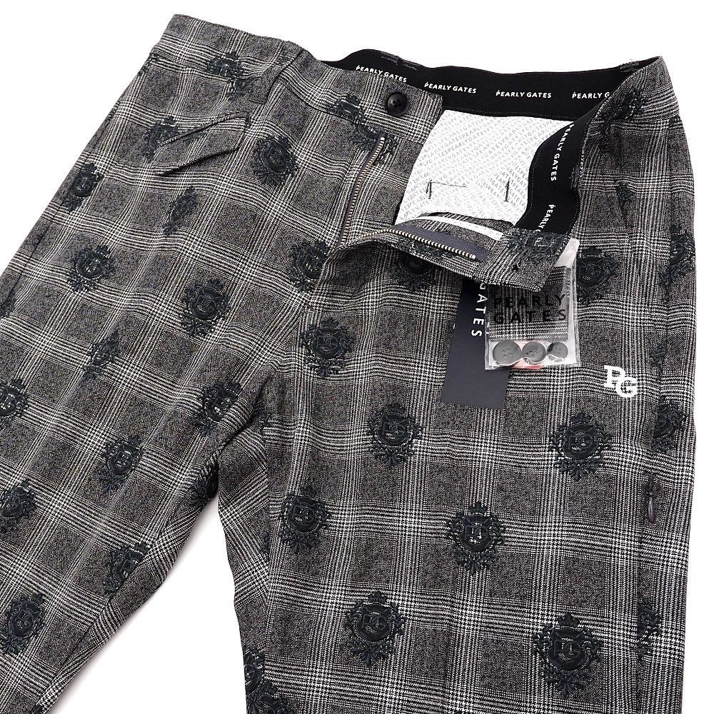 新品 PEARLY GATES ソフトサーモ パンツ 【サイズ：6】 ブラック
