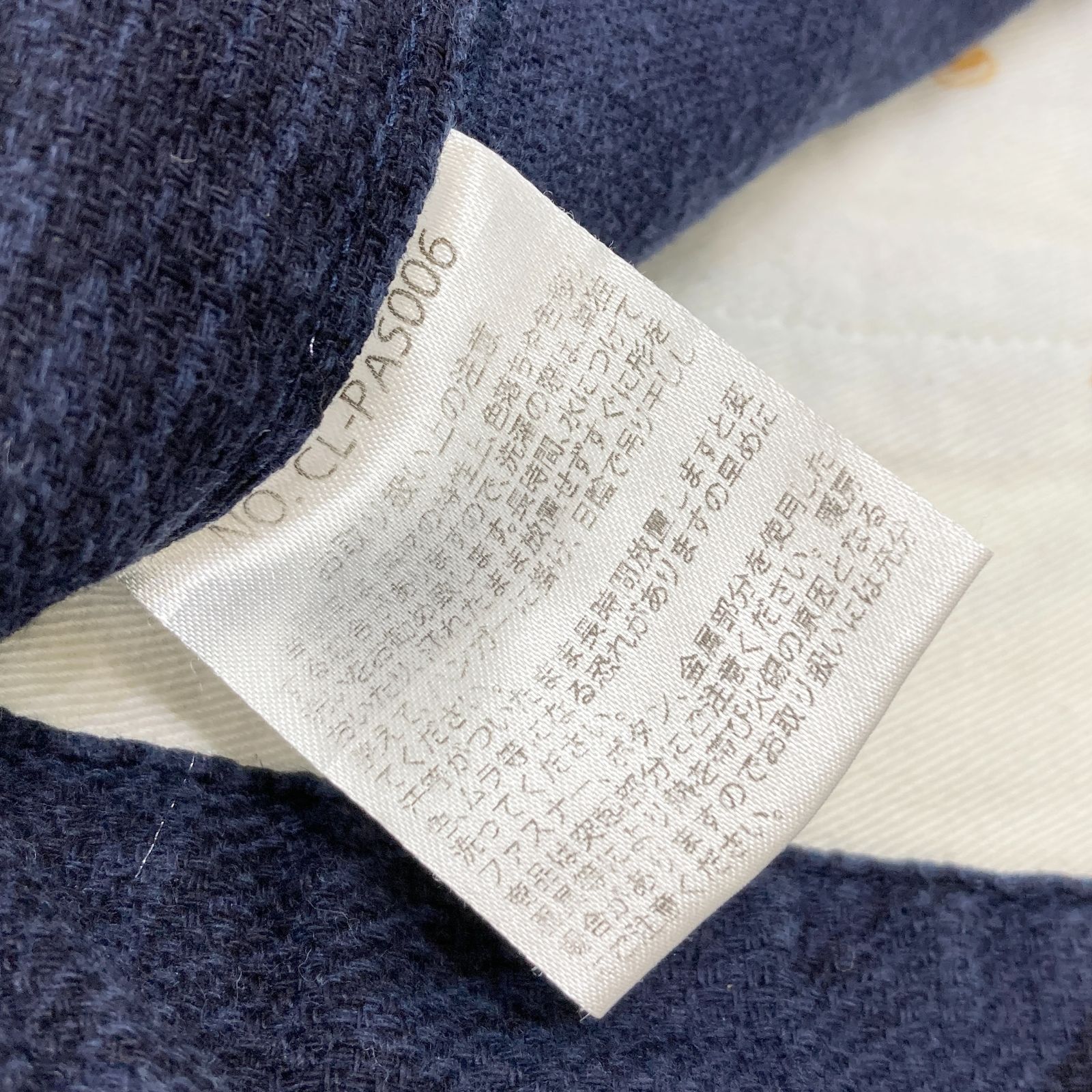 THE FLAT HEAD Club Label フラットヘッド バード&パームツリーショーツ CL-PAS006 Sサイズ ネイビー クラブ ...