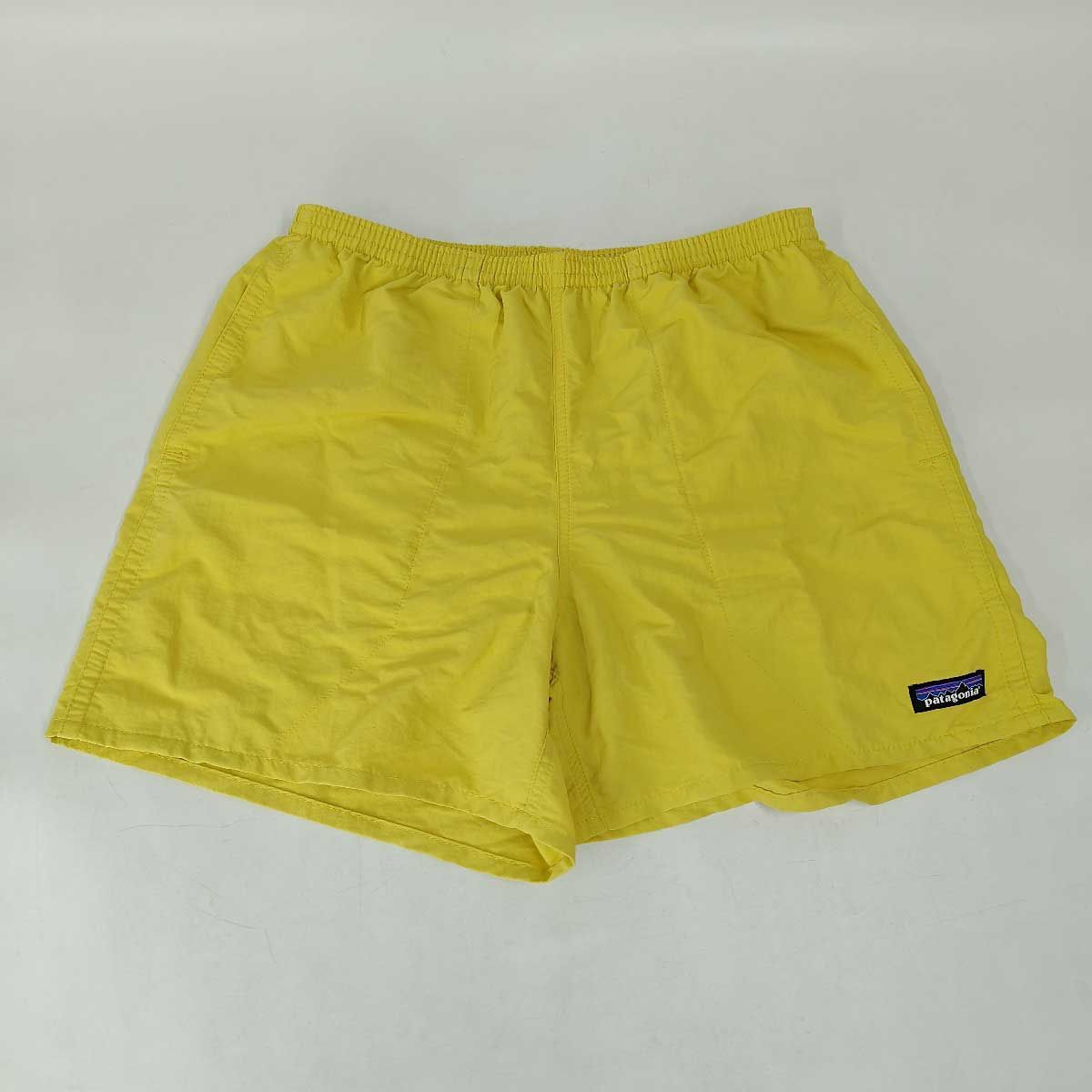 patagonia イエロー ショートパンツ Mサイズ パタゴニア バギーズ ハーフパンツ ショートパンツ 5インチ M