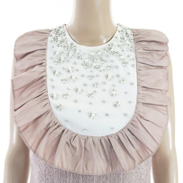 エリザベッタフランキ 今季新品未使用 ラインワンピース 40サイズ