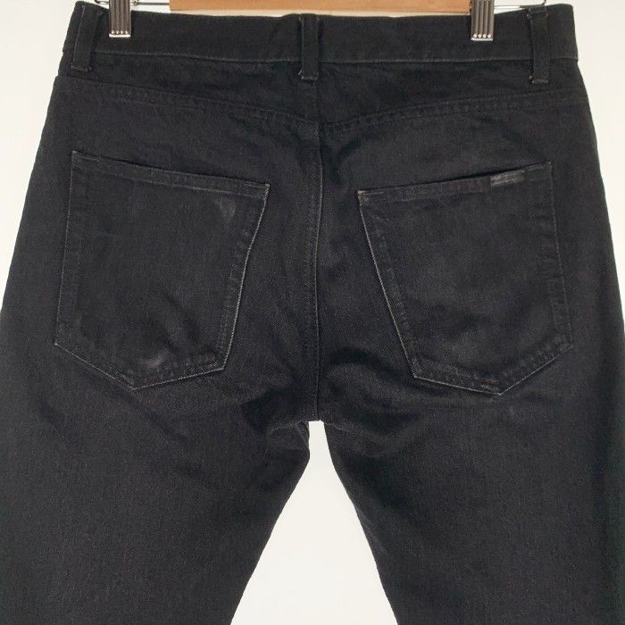 サンローラン デニムパンツ ブラック ストレート 関税込 名古屋】【SAINT LAURENT】サンローラン デニムパンツ ジーンズ