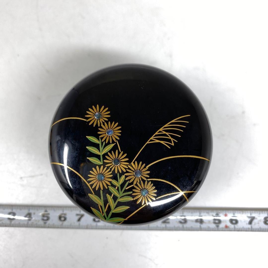 竹内幸斎 極上手出来良 菊蒔絵 中棗 共箱 タニチ東里6-1002☆2F - メルカリ