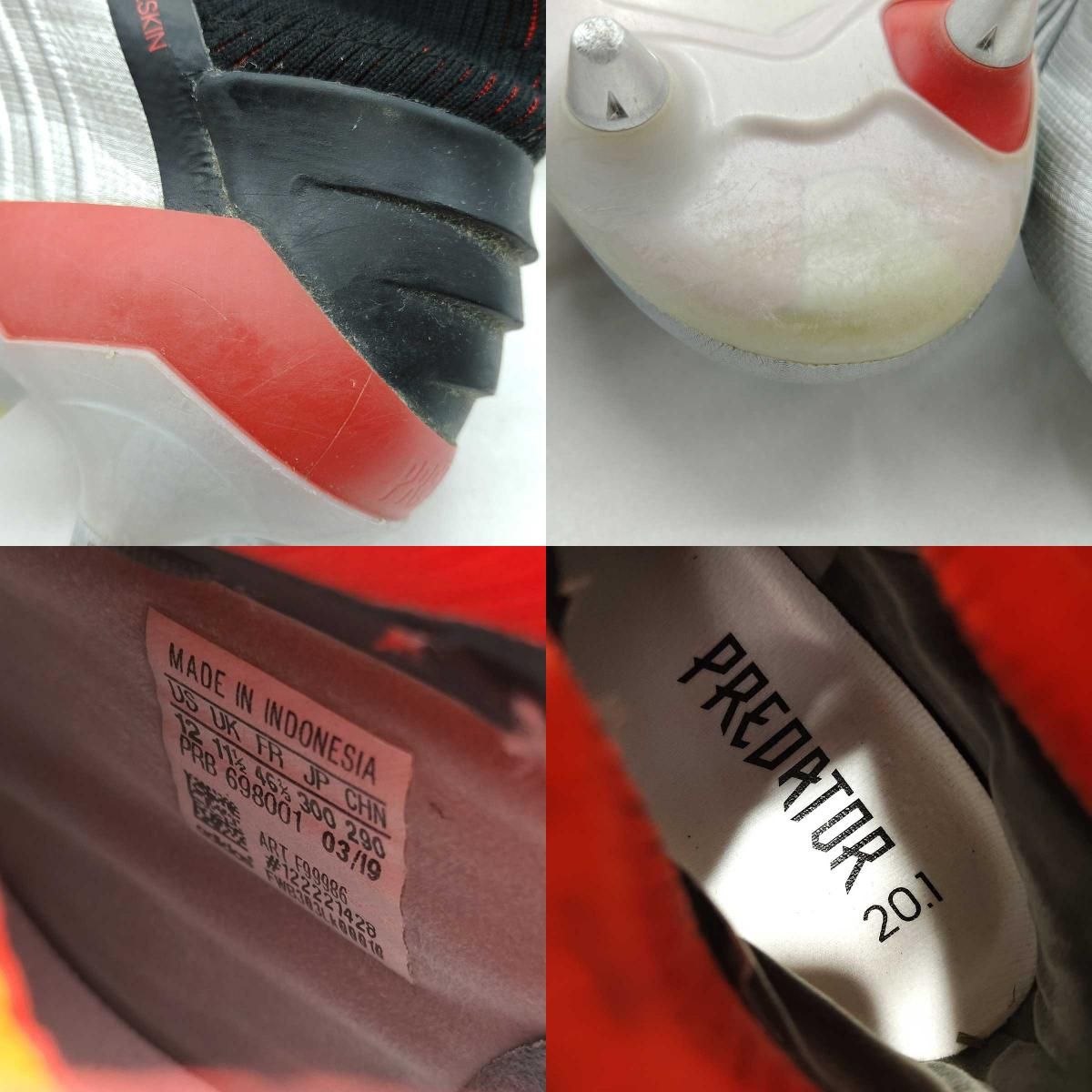 adidas - アディダス サッカースパイク PREDATOR プレデター 19.1 SG 30cm F99986 メンズ ADIDAS adidas - アディダス サッカースパイク PREDATOR プレデター