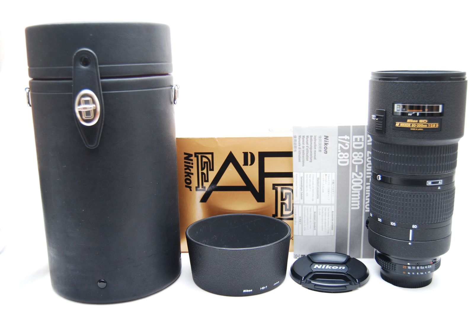 Nikon AF NIKKOR 80-200mm F 2.8 専用ケース付き 【公式通販】