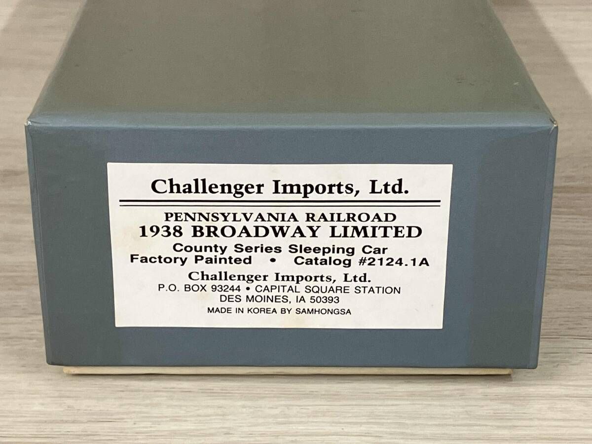 HOゲージ Challenger Imports Ltd PENNSYLVANIA RAILROAD 1938 BROADWAY LIMITED Challenger Imports