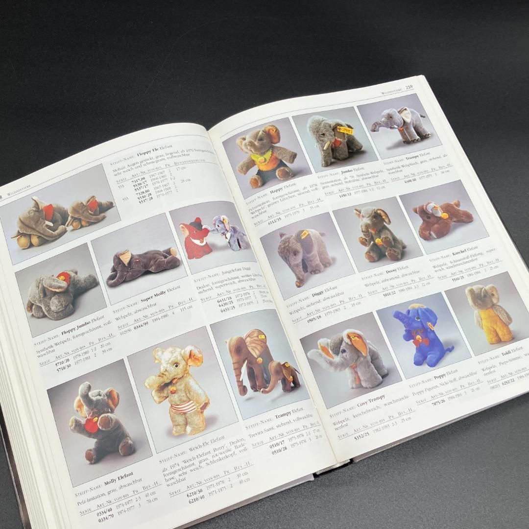 シュタイフ STEIFF SORTIMENT 1947ー1995 カタログ コレクターズ