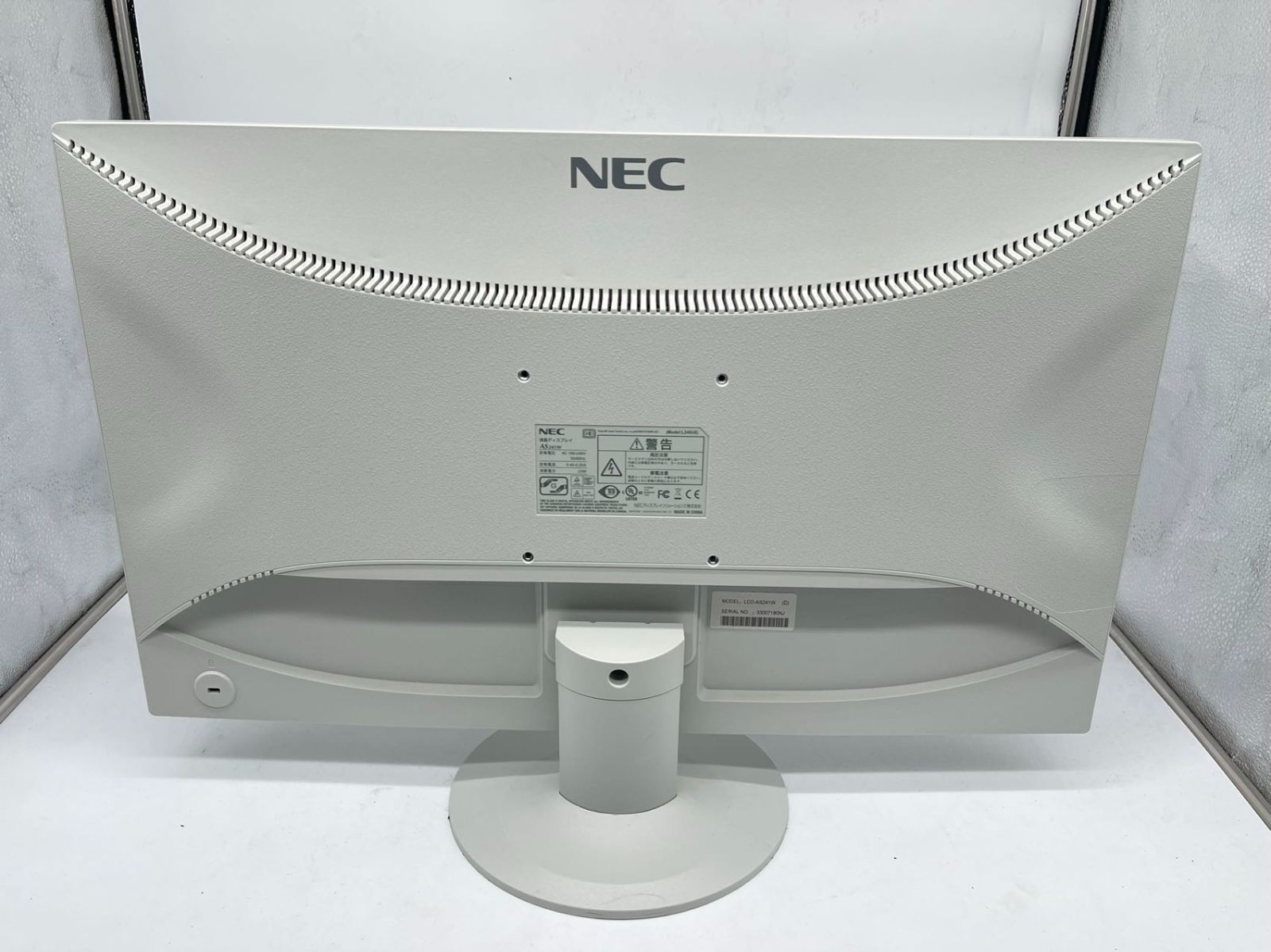 NEC LCD-AS241W 24インチワイド FHD (1920x1080) 液晶 - メルカリ