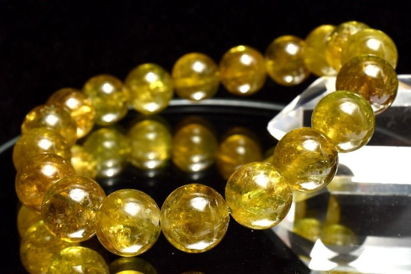 【１点物】ウグイスカラー グリーントルマリン 10mm ブレスレット パワーストーン 天然石 _MA1690