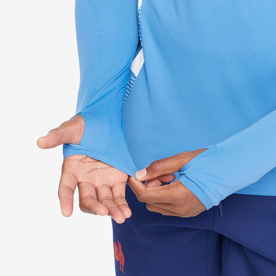  アディダス ラグビー フランス代表 2025 25 ハーフジップ トラック トップ 青 ブルー モデル 日本未発売 ウォームアップウェア ウェア