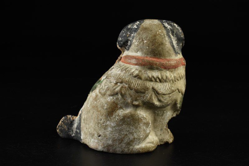 蔵C9483d】古玩具 伏見人形 犬 郷土玩具 土人形 Vintage Japanese Folk