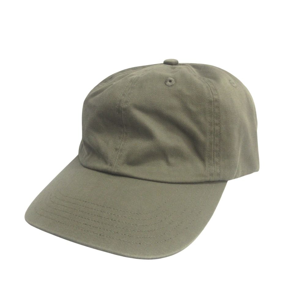 KIJIMA TAKAYUKI キジマタカユキ 6PANEL CAP 6パネル キャップ 帽子 F カーキ メンズ 古着