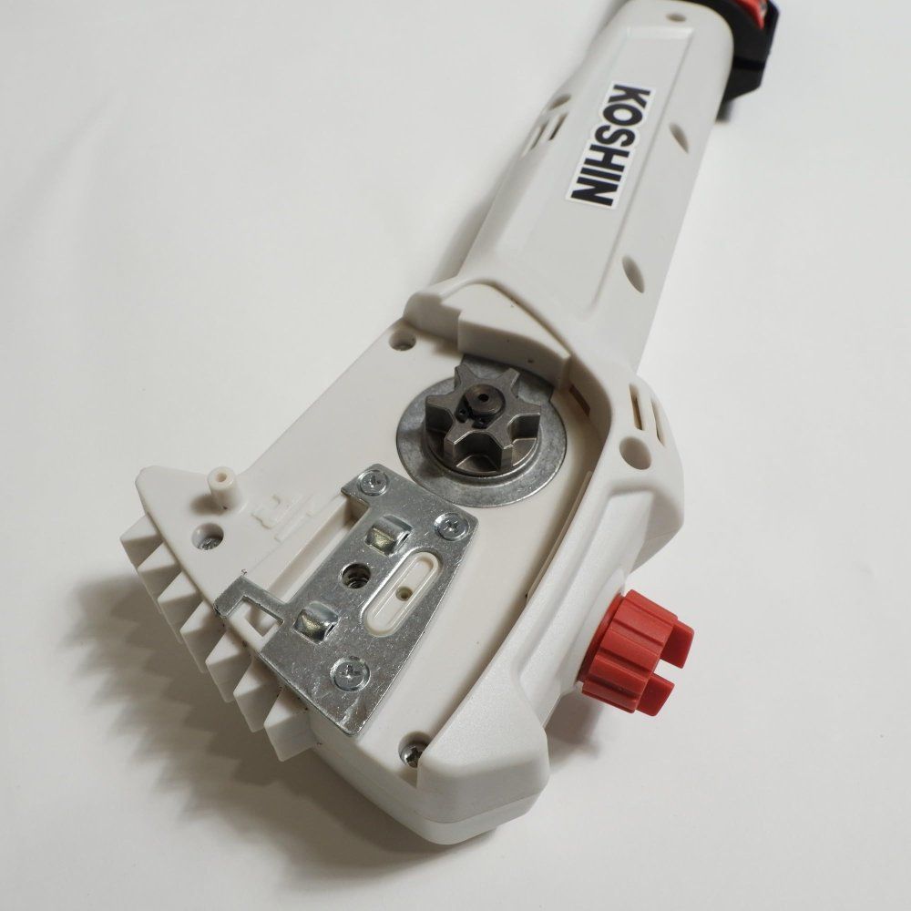 工進 KOSHIN 18V 2.0Ah 充電式 伸縮 ポール チェンソー SPS-1820 バッテリー 充電器付 コードレス 高木 枝切り 切断 簡単 静音 共通バッテリー