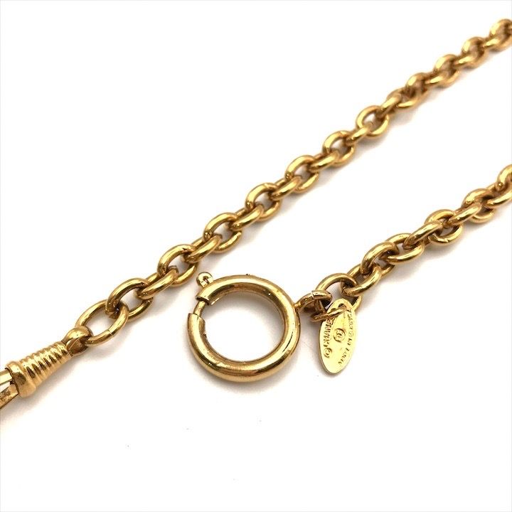 ★*★様 CHANEL ゴールド ヴィンテージ　ロングネックレス CHANEL シャネル ロングネックレス CROWN 王冠 ゴールド