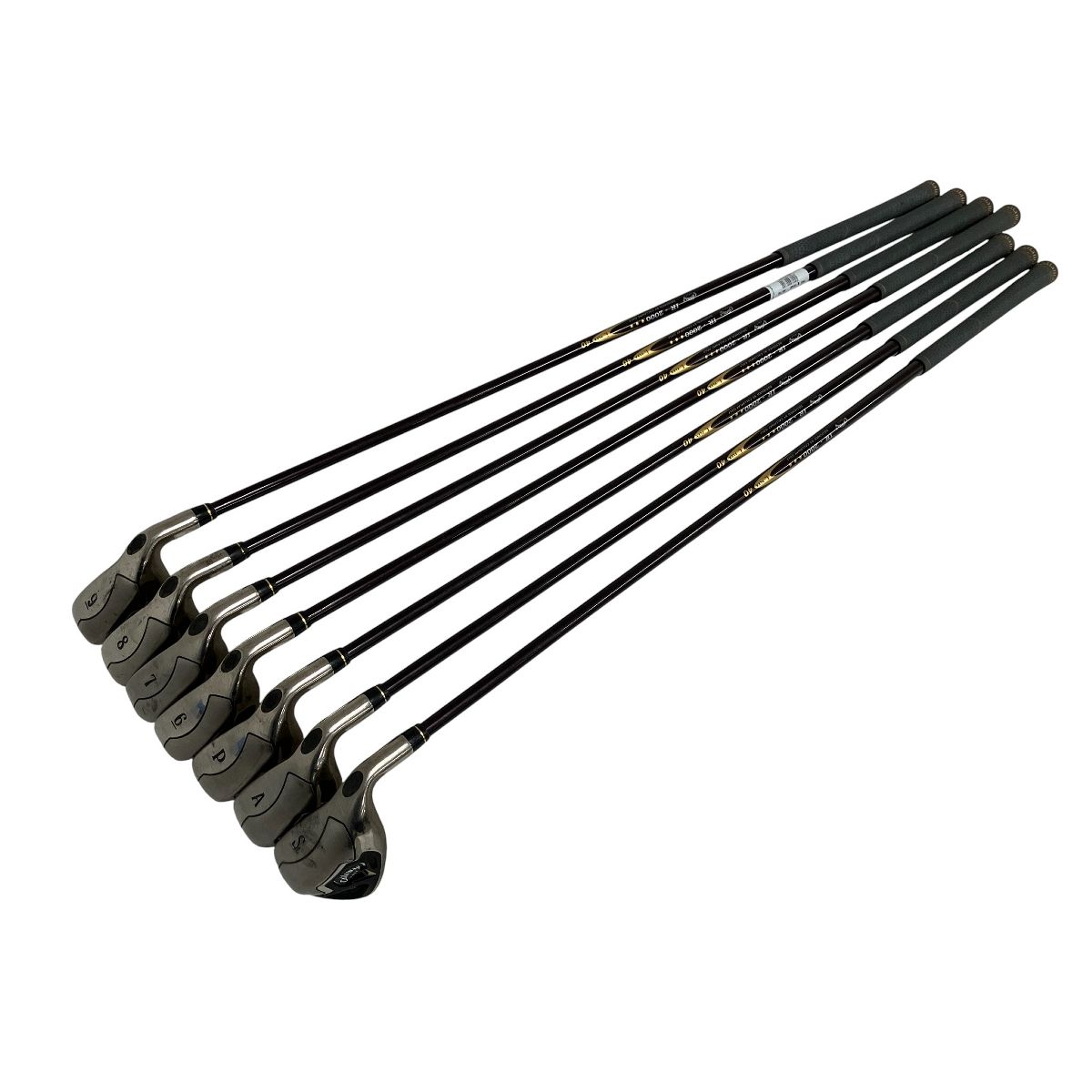 送料無料も! Callaway E.R.C Ti キャロウェイ E.R.C チタンアイアン 6~9|P|S|A 7本セット ゴルフクラブ キャロウェイ O10507623