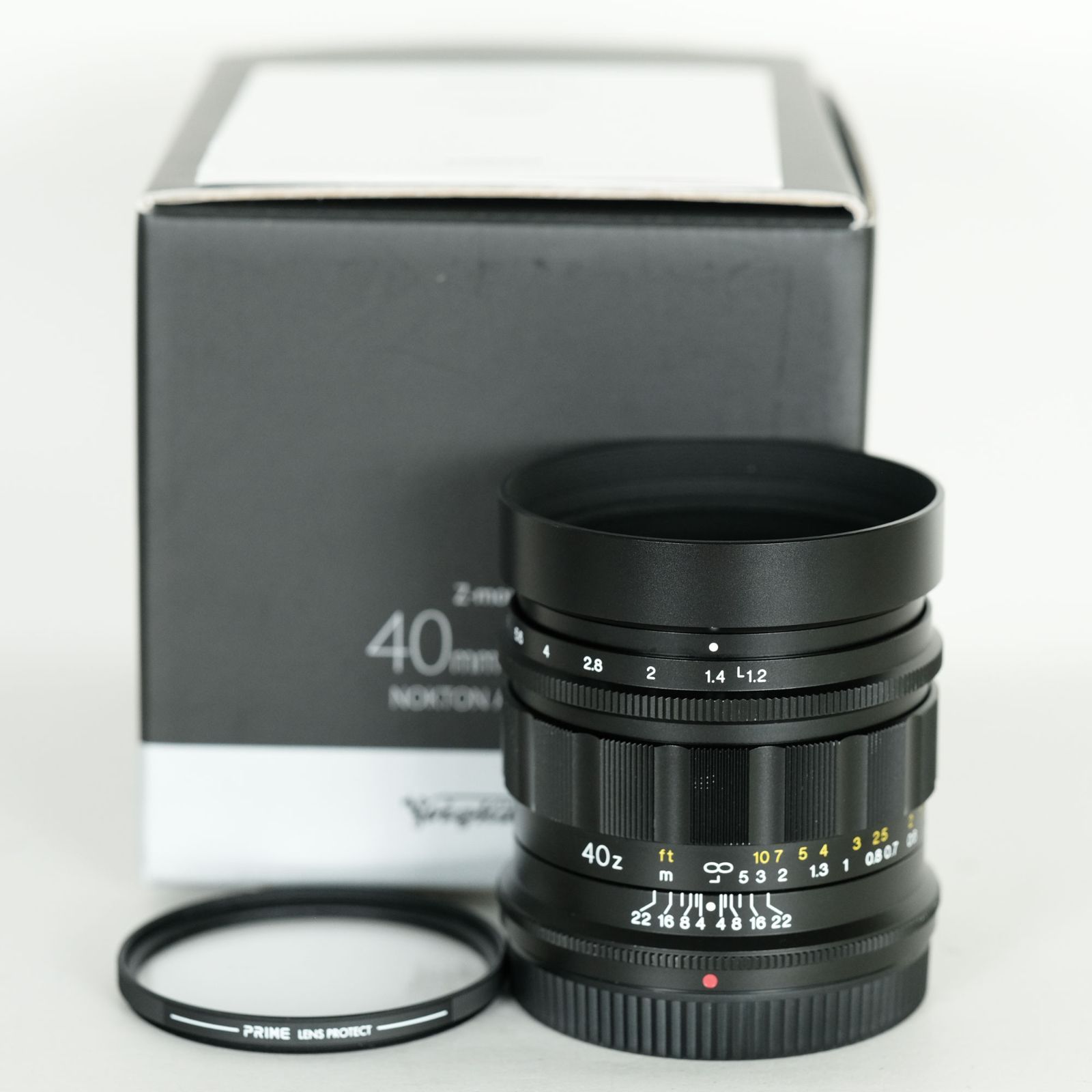 NOKTON 40mm F1.2 Aspherical Z 保証・フィルター付 良品｜高級フィルター付] Voigtlander NOKTON 40mm F1.2