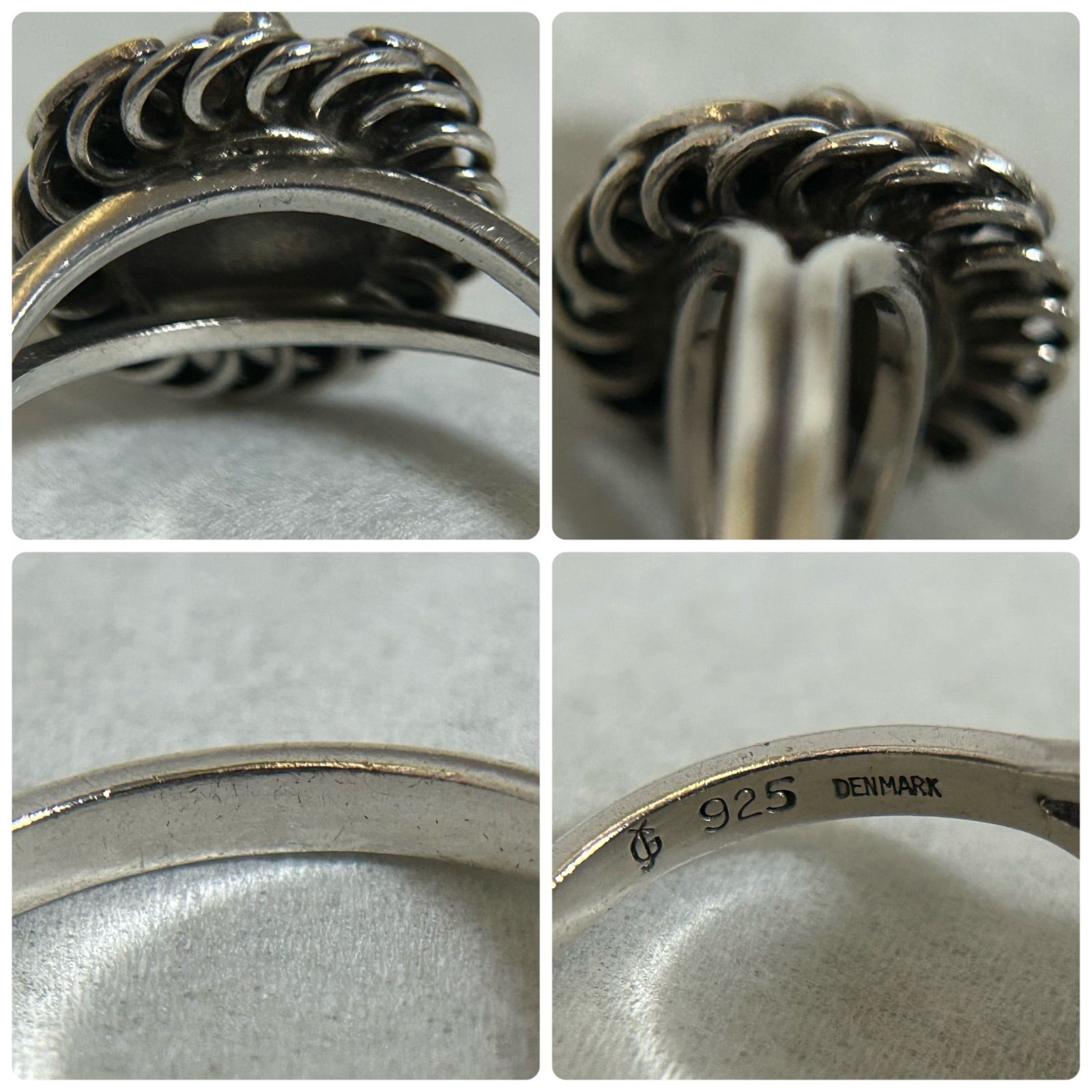 ジョージジェンセン 希少 リング 指輪 ヴィンテージ AG925 約9号