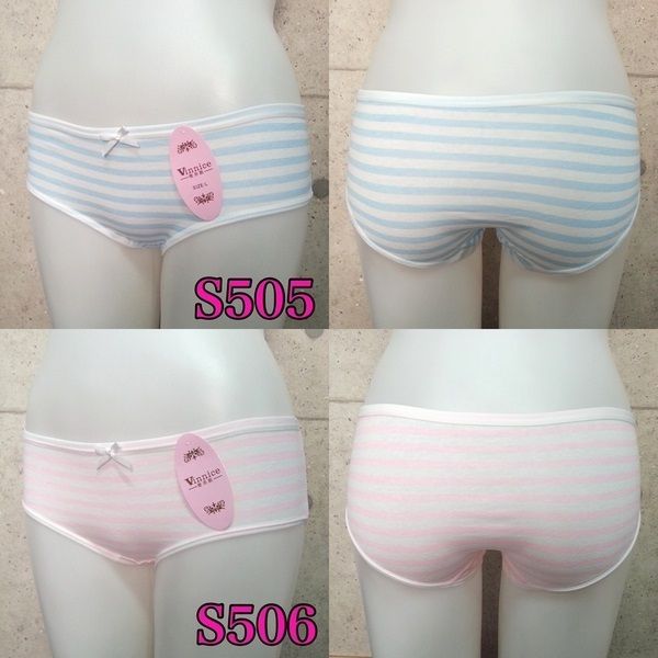 新品❤️しましまパンツ 全10色 初音ミク風 ボーダー柄 ショーツ