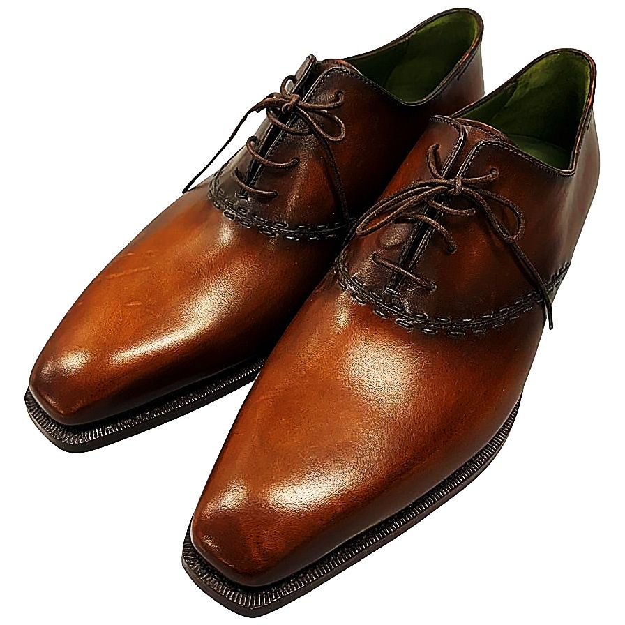 極美品 定価34.7万 ベルルッティ カーシヴガレ スクリットレザーローファー