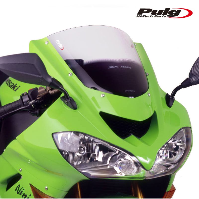 Puig 1657W RACING SCREEN [CLEAR] Kawasaki ZX-10R (04-05) プーチ