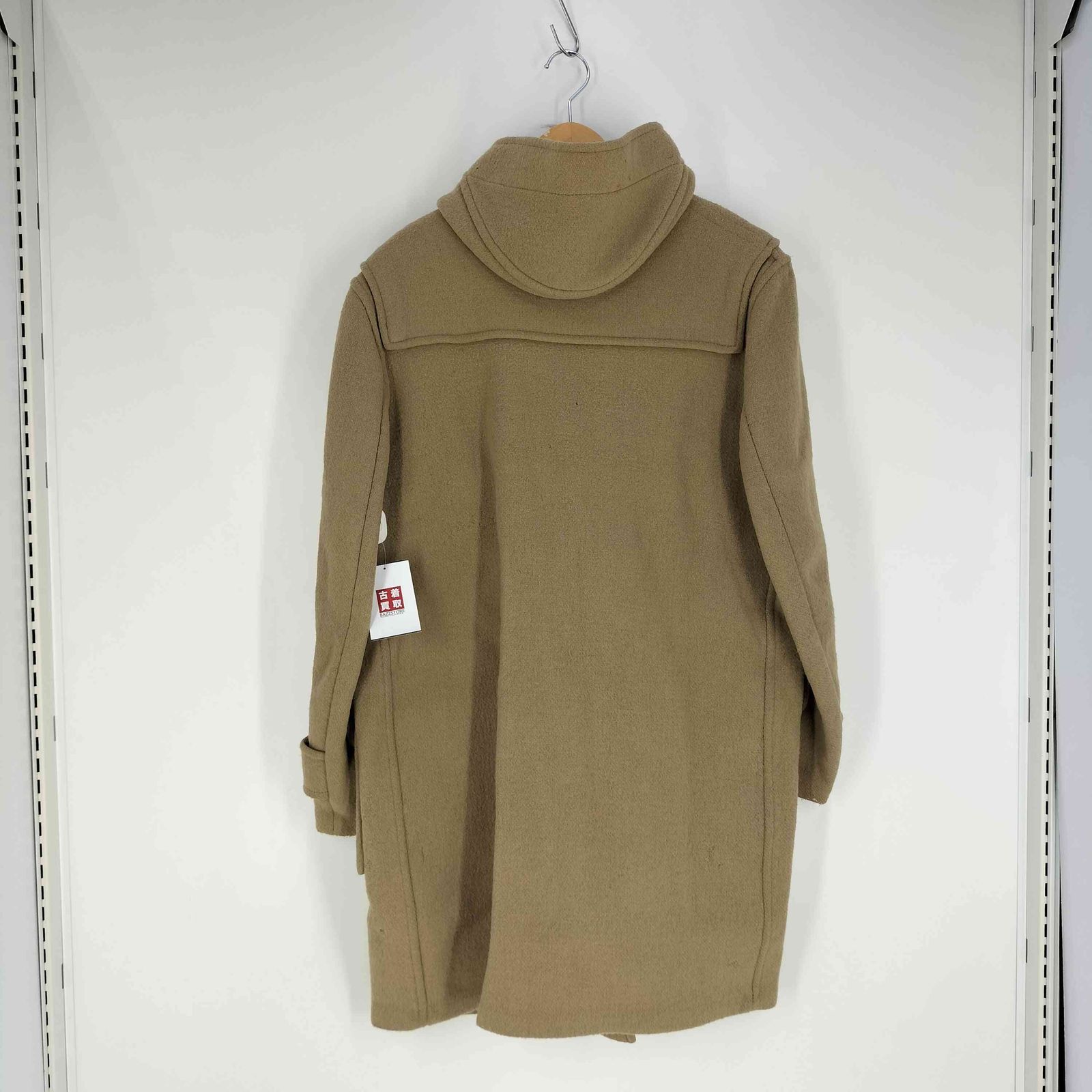 グローバーオール Gloverall 90s 英国製 ウール混 裏地チェック トグル ダッフルコート メンズ UK 42