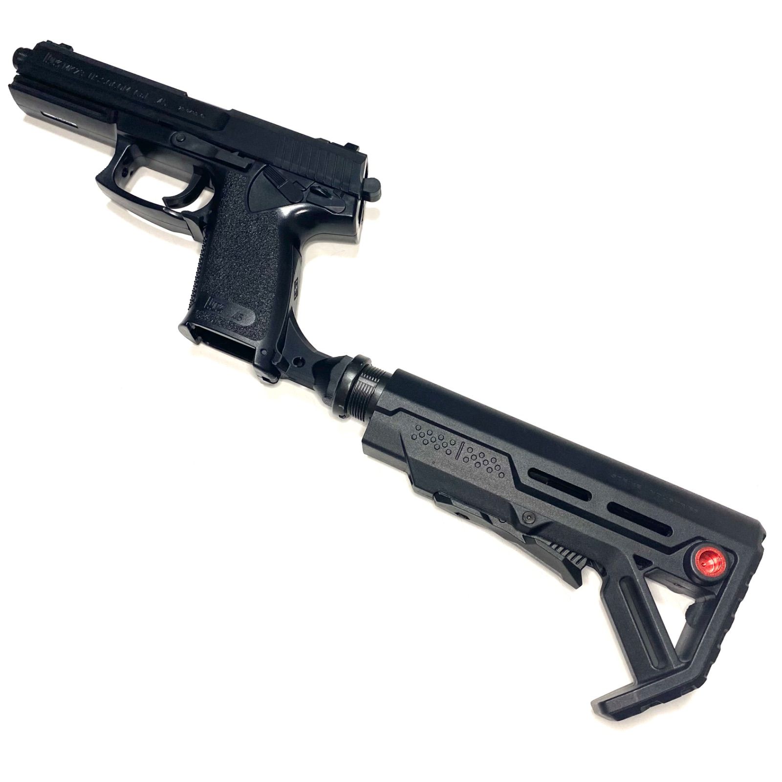 エアコキソーコム M4ストックアダプターSOCOM Mk23サバゲー - メルカリ