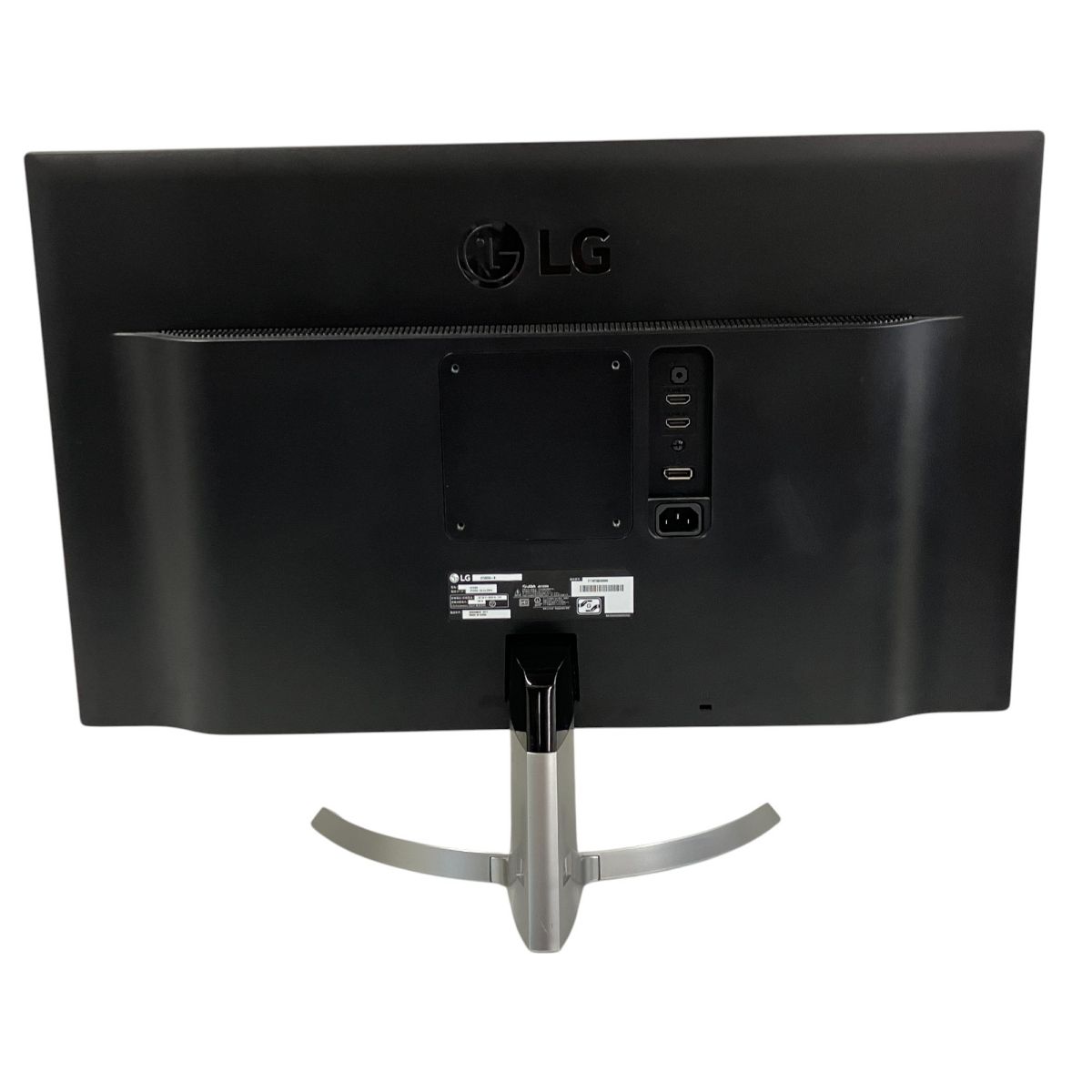 【中古品】LG 27インチモニター　27UD59-B 中古品】LG 27インチモニター 27UD59-B