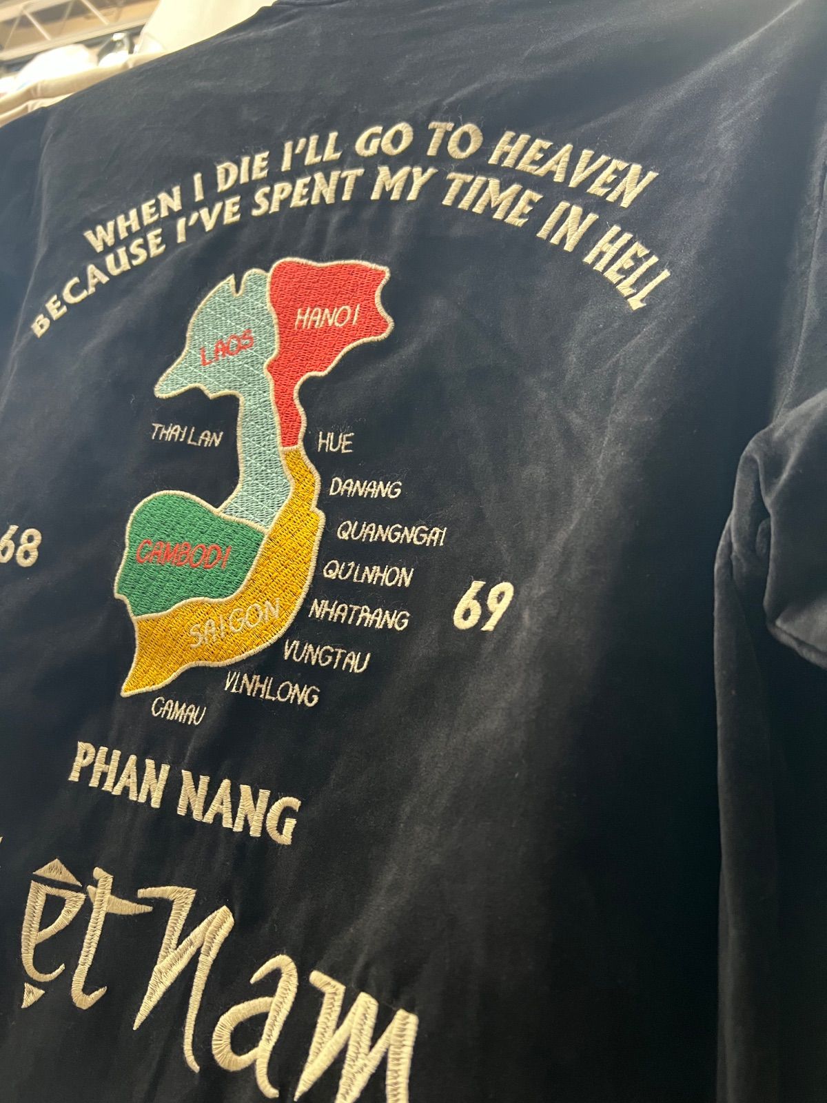 HOUSTON ヒューストン ベトジャン ブラック L HOUSTON（ヒューストン