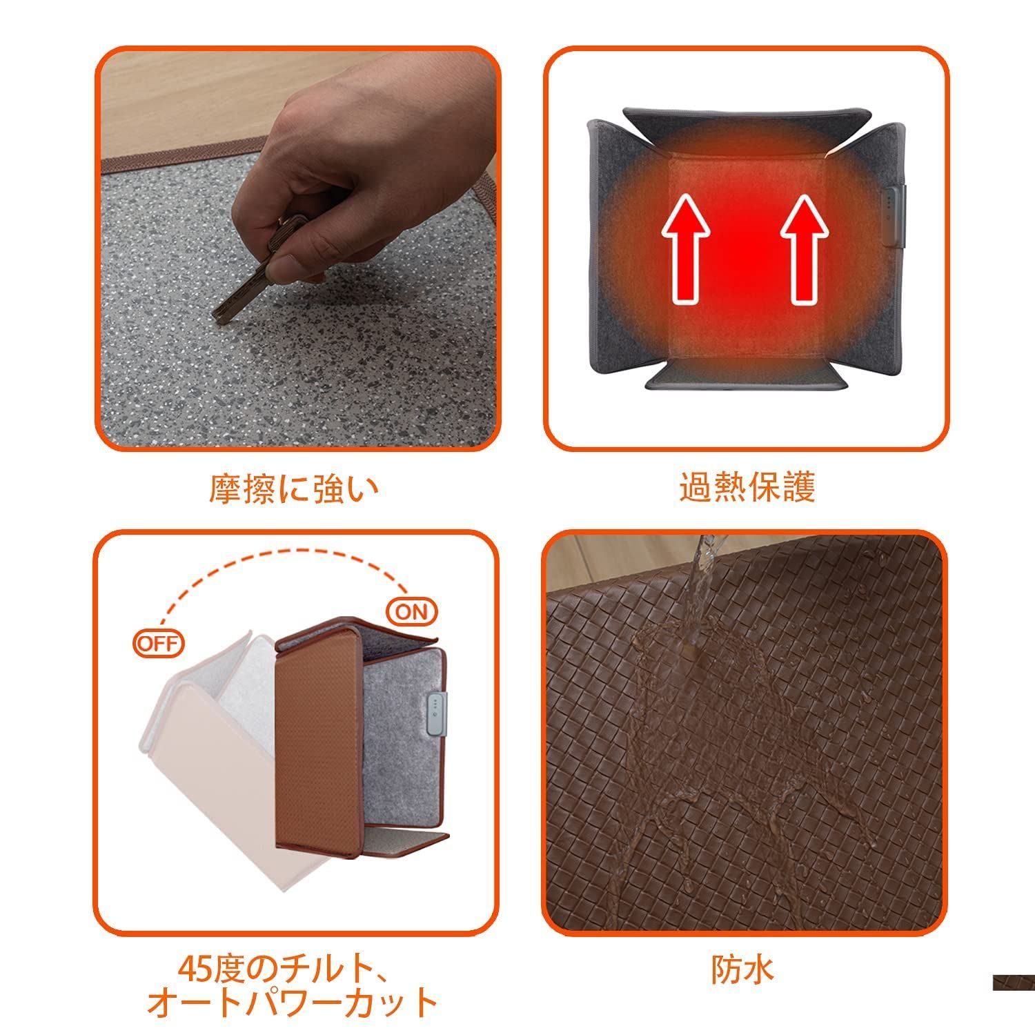 NOSCH パネルヒーター 足元ヒーター デスク下 省エネ デスクヒーター