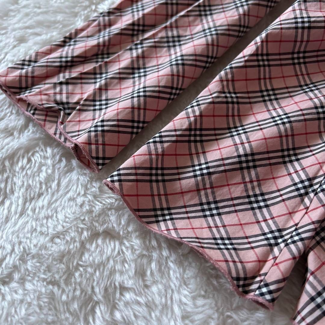 BURBERRY London ブルーレーベル ノバチェック ブラウス 美品 M
