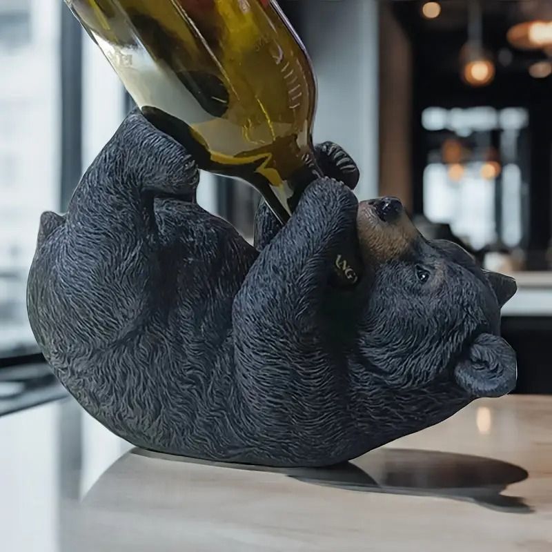 クマのワインボトルホルダー 熊