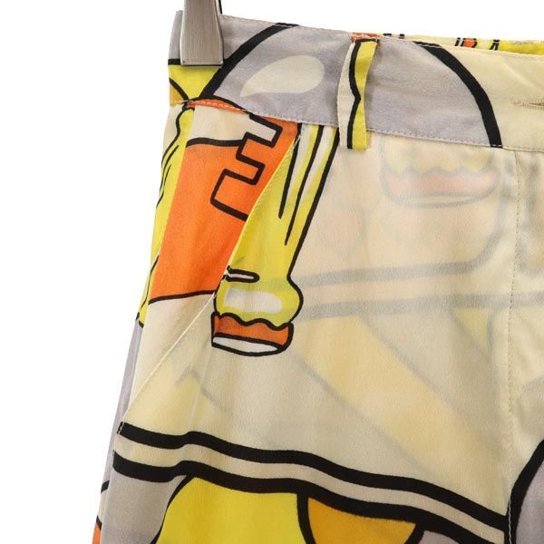 アイスバーグ イタリア製 ミッキーマウス ショートパンツ 38 ベージュ 