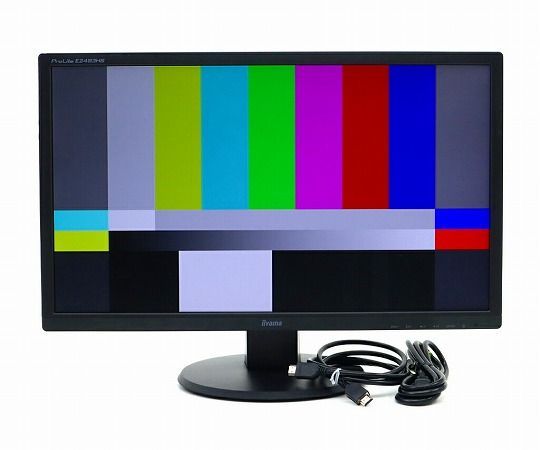 並品 iiyama E2483HS 24インチ非光沢パネル フルHD 1920x1080ドット HDMI|DVI-D|アナログRGB入力