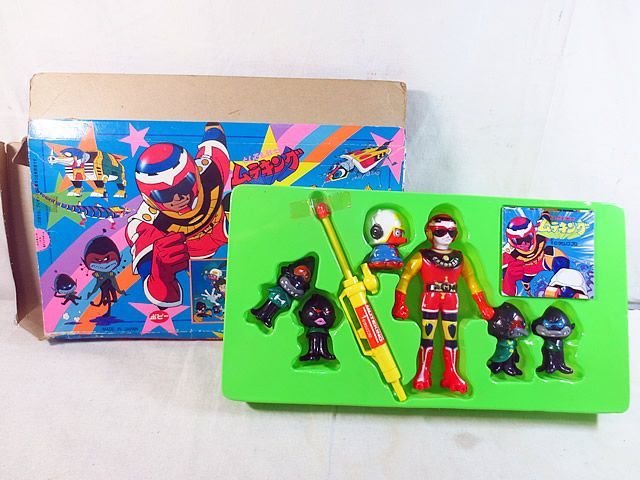 新品　ポピー とんでも戦士 ムテキング VS 黒ダコブラザーズ ソフビ　フィギュア Amazon.co.jp: 当時物 ポピー製 とんでも戦士ムテキングvs黒